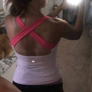 Lululemon tank top pink